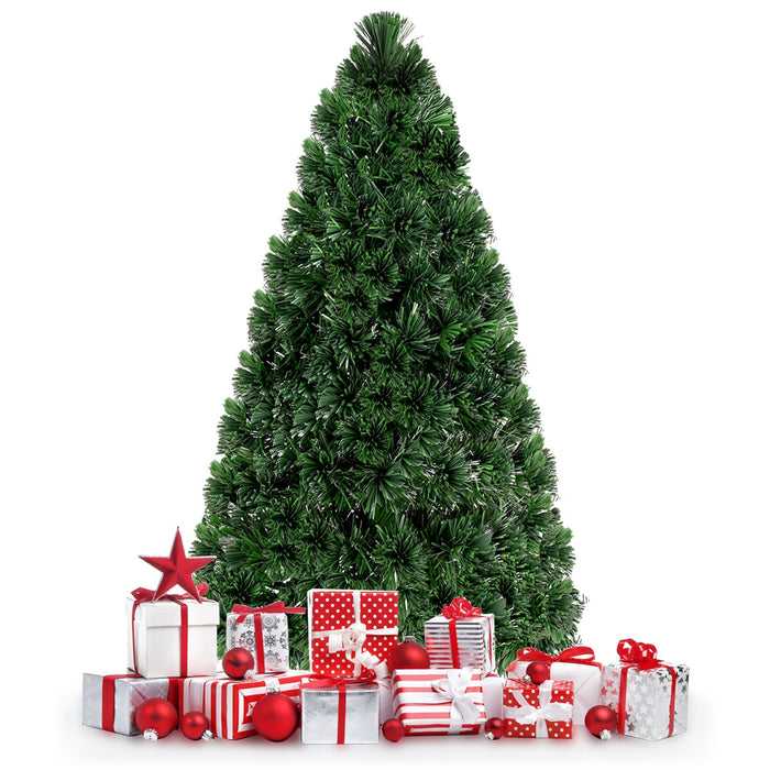 Fiber Optic Artificial PVC Christmas Trees 3' / 4' / 5' / 6'