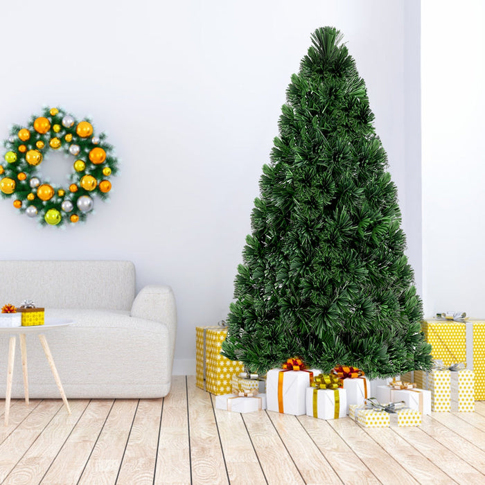 Fiber Optic Artificial PVC Christmas Trees 3' / 4' / 5' / 6'
