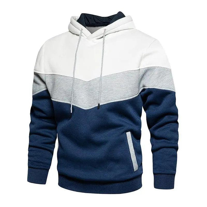 Cool Men's Multicolored Hooded Sweatshirt