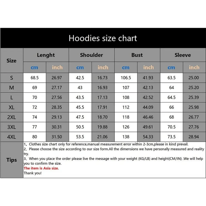Cool Men's Multicolored Hooded Sweatshirt