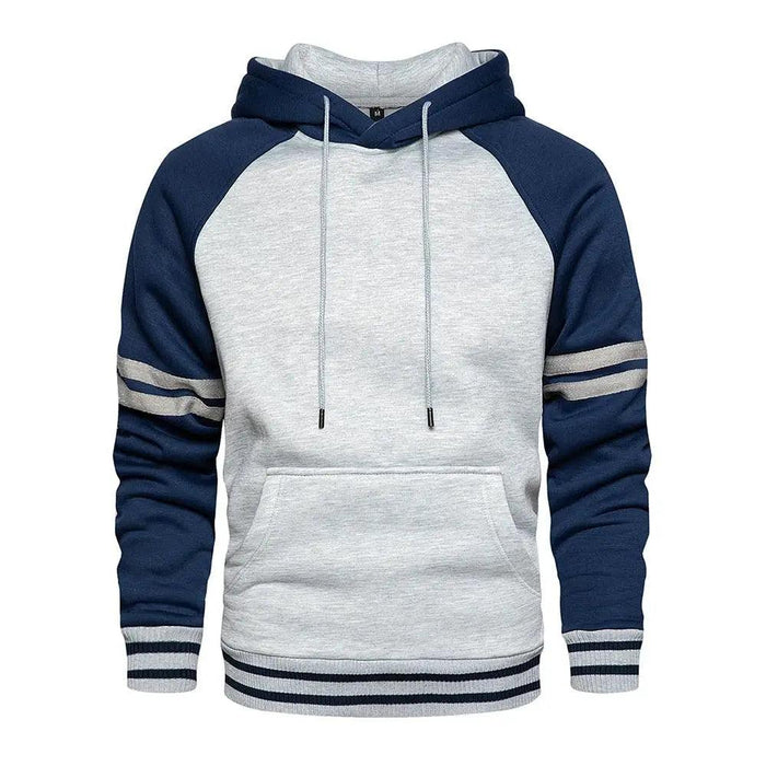 Cool Men's Multicolored Hooded Sweatshirt