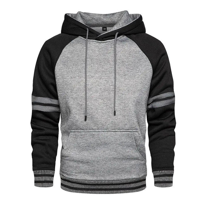 Cool Men's Multicolored Hooded Sweatshirt