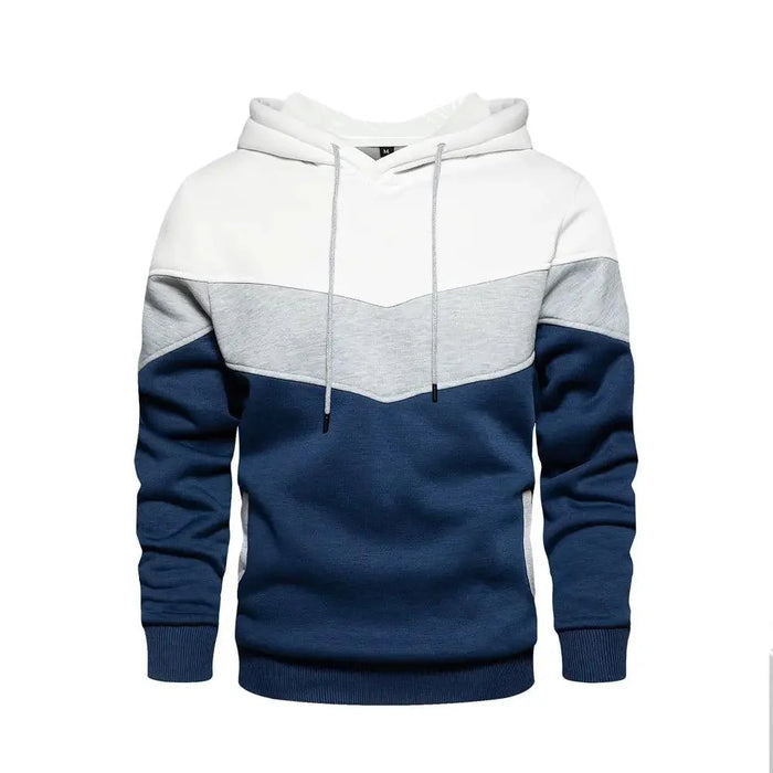 Cool Men's Multicolored Hooded Sweatshirt
