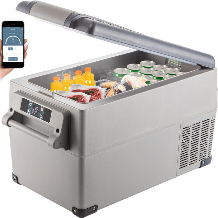 Portable Refrigerator 37 Quart(35 Liter),12 Volt Refrigerator