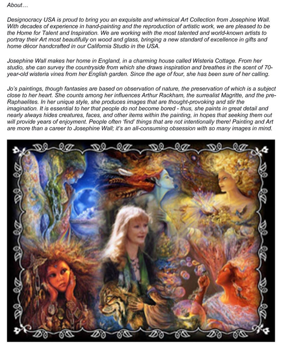 Snow Angel Holiday Door Decor by Josephine Wall - Christmas Decor - 842131H-JW