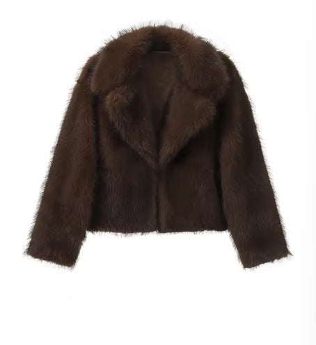 Faux Fur Women's Coat