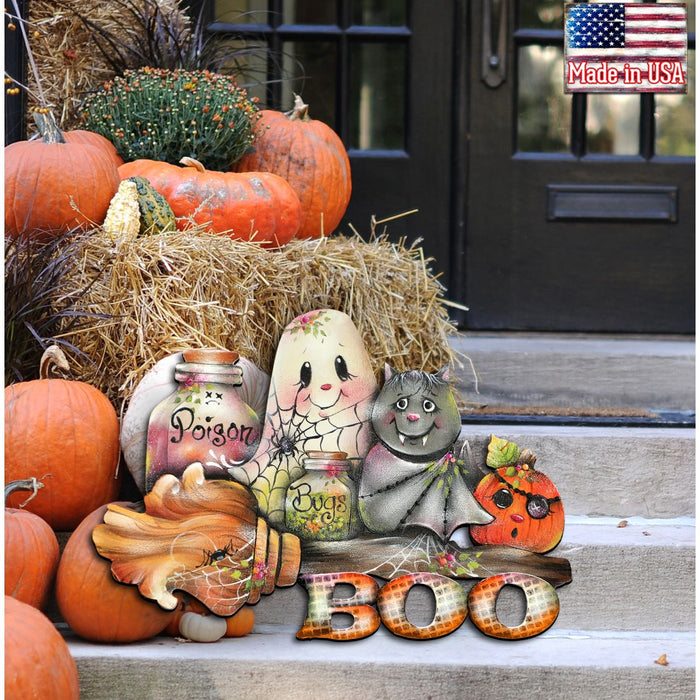 Brunhilda's Broom! Halloween Door Decor by Jamie Mills-Price - Halloween Decor - 8457411H