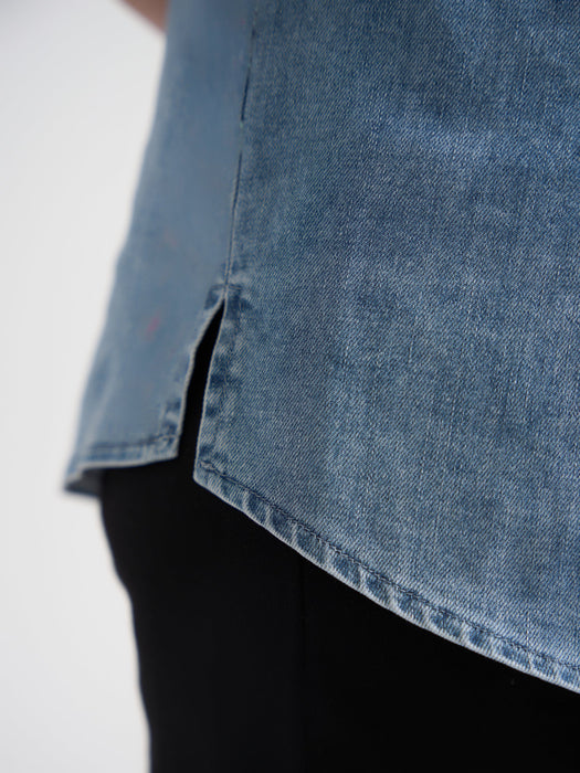 Youth Boys Denim Polo