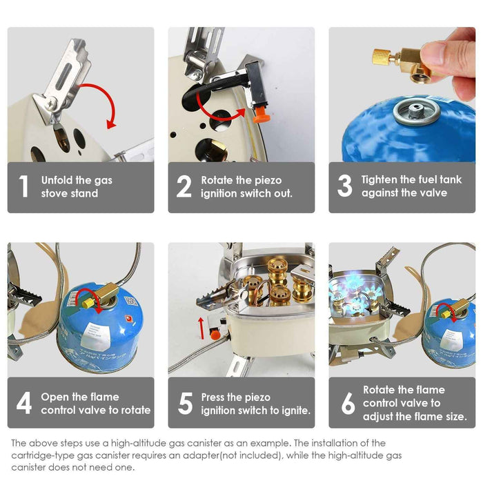 13000W Portable Windproof Camping Stove