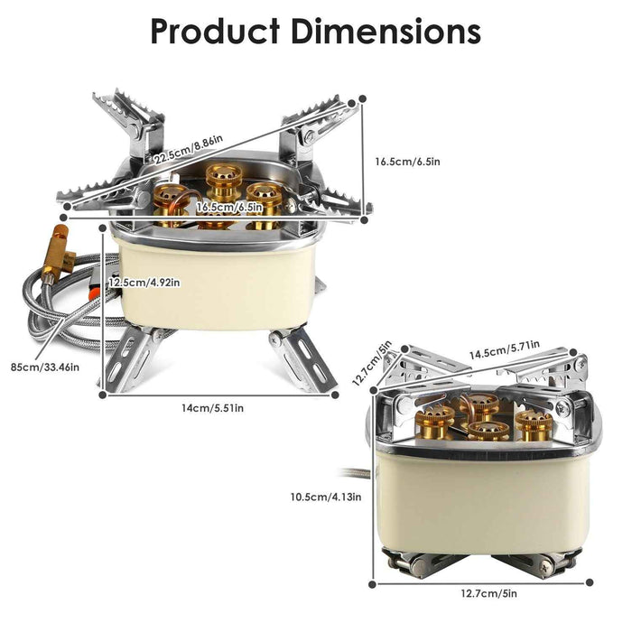 13000W Portable Windproof Camping Stove