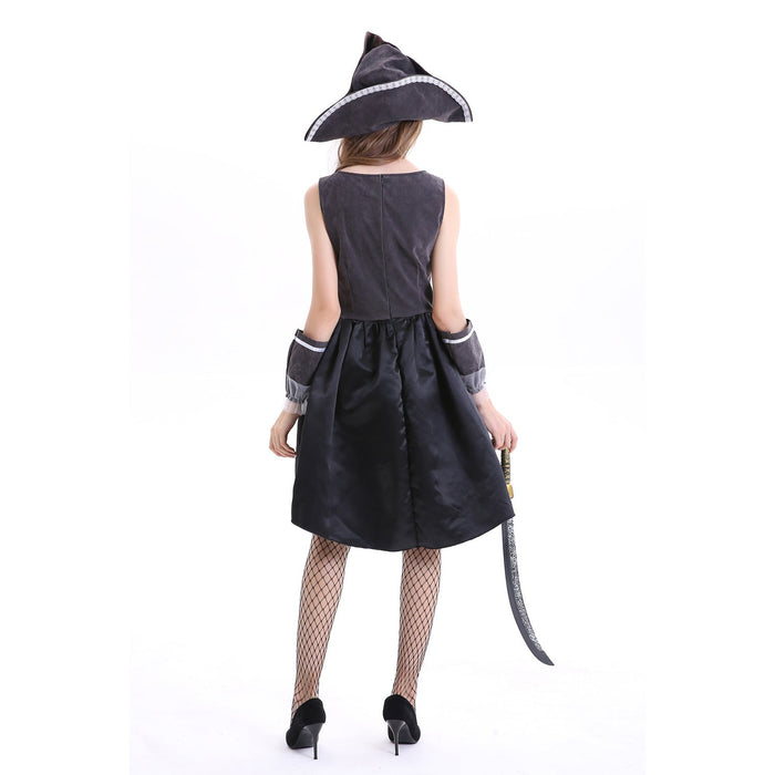 Halloween Male and Female Pirate Costume