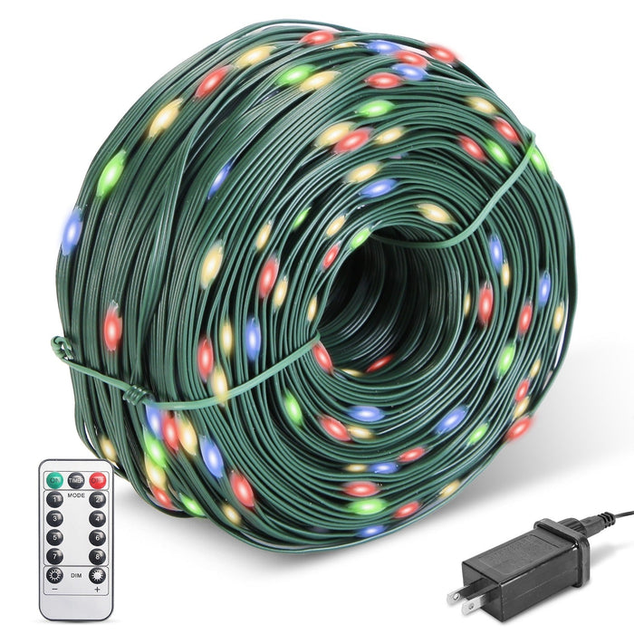 330FT 1000LED Christmas String Lights | Waterproof Outdoor with Remote & 8 Modes
