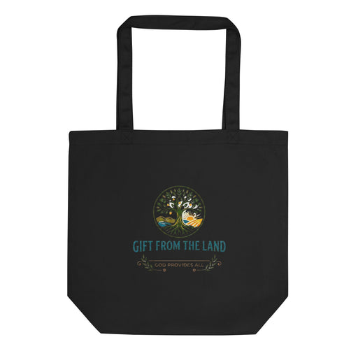 Eco-friendly organic cotton tote bag with sturdy dual straps and spacious interior for daily use