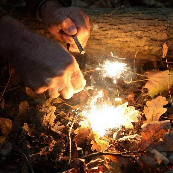 Flint Steel Striker Ferro Rod Waterproof (Fire Starter)