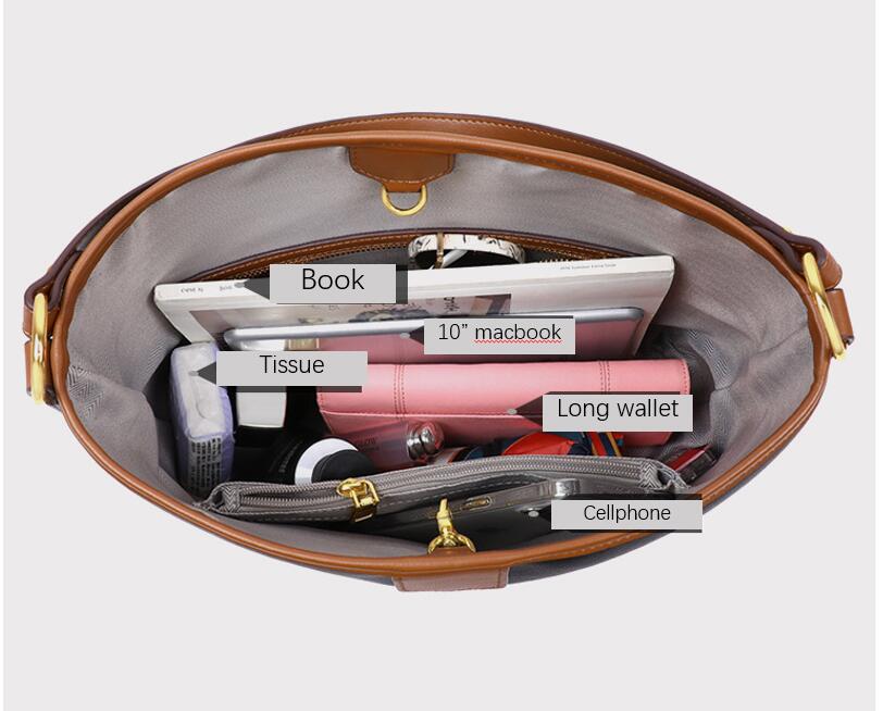 Leather Hobo Bag – Spacious & Stylish Commuter Handbag
