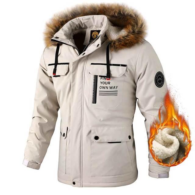Fashion Men Casual Waterproof Windbreaker with Hood