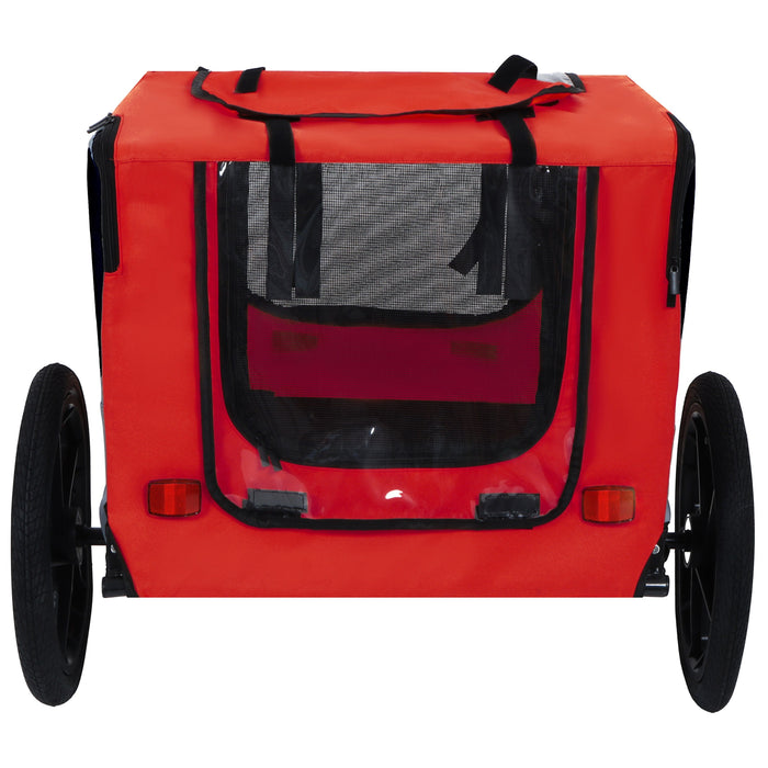 Pet Bike Trailer Cart for Small and Medium Pets