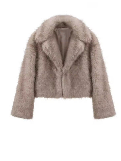 Faux Fur Women's Coat