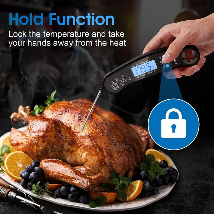 Kitchen Waterproof Digital Food Cooking Thermometer