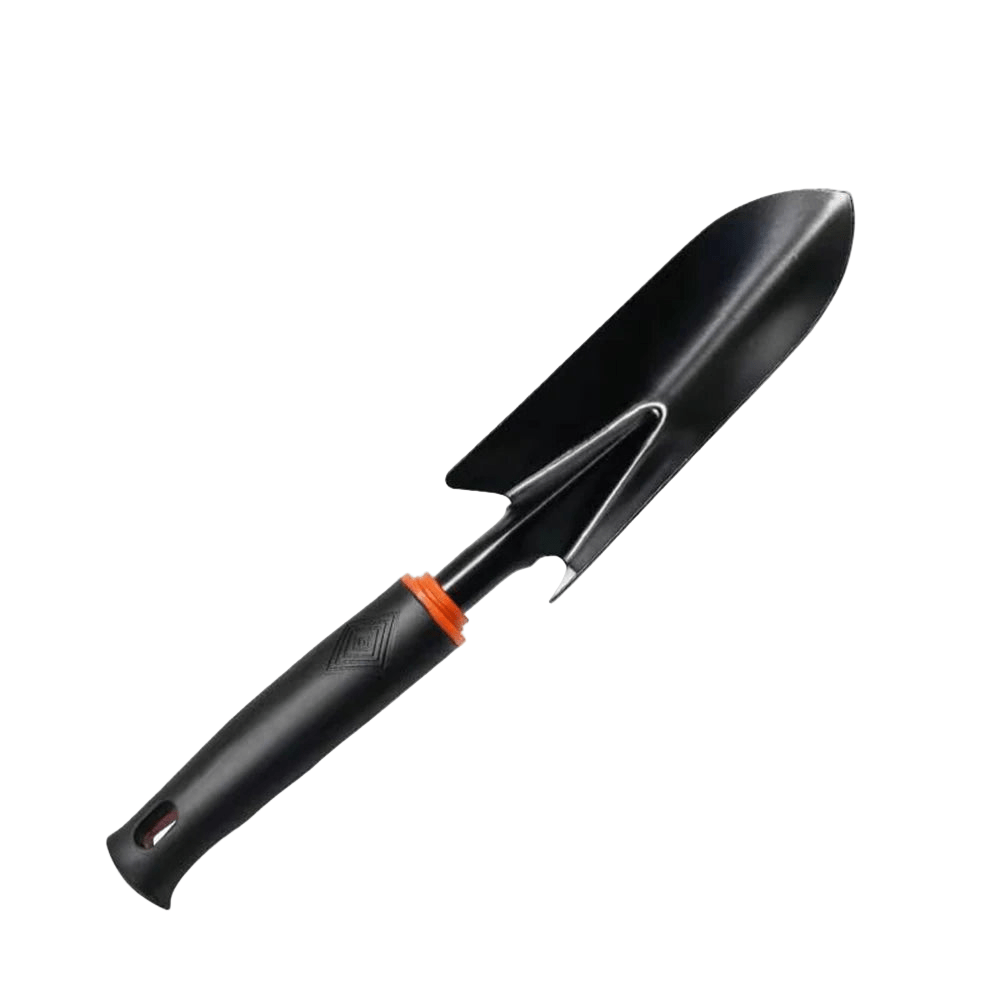 Garden Hand Tool Set | 4-Piece Alloy Steel Shovel, Rake, and Hoe