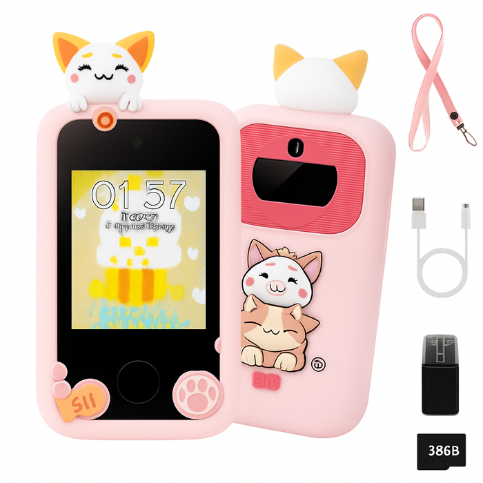 Kids Toy Smartphone Dual Camera Learning Phone