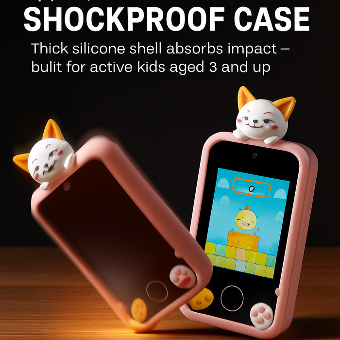 Kids Toy Smartphone Dual Camera Learning Phone