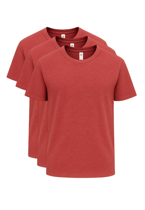 Blankify--3 pack Extra Soft Medium Weight Short Sleeve T-Shirts