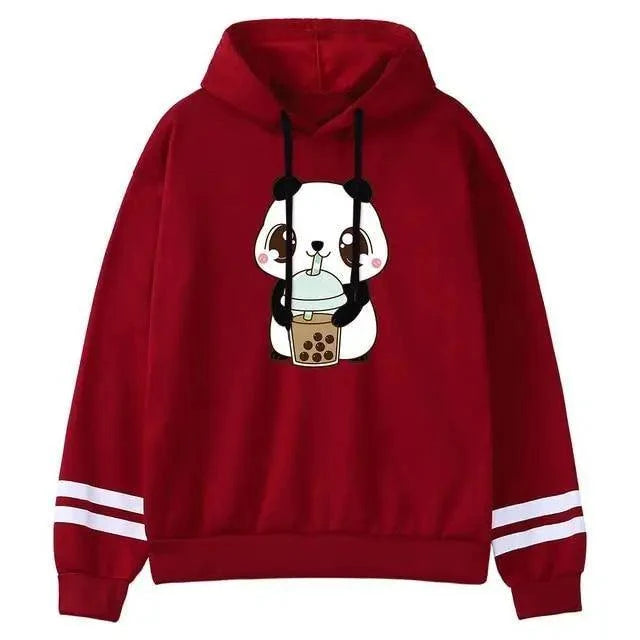 Hoody Little Print Hoodie Streetwear Cute Winter Clothes Women's Oversized Loose Sweatshirts Women Hoodies for Women Cute Fashion Sweatshirts Hoodie for Teen Oversized Hoodie
