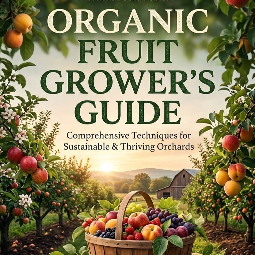 Stack of print publications and guides on homesteading, gardening, and kids' educational activities