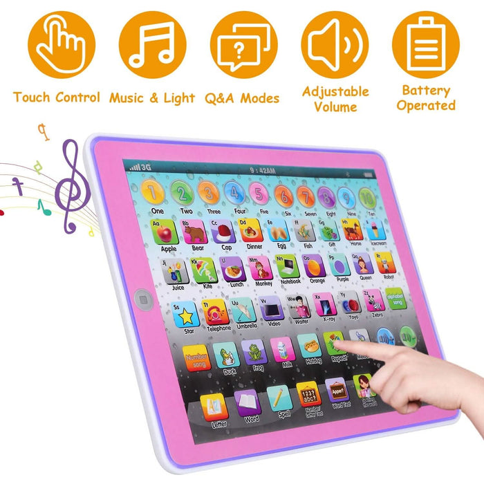 Interactive Educational Learning Tablet for Toddlers & Kids.