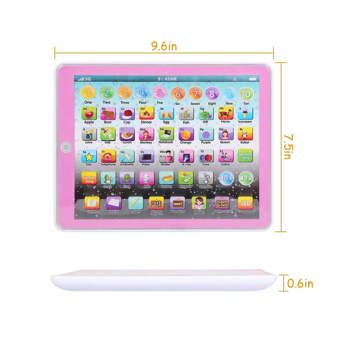 Interactive Educational Learning Tablet for Toddlers & Kids.