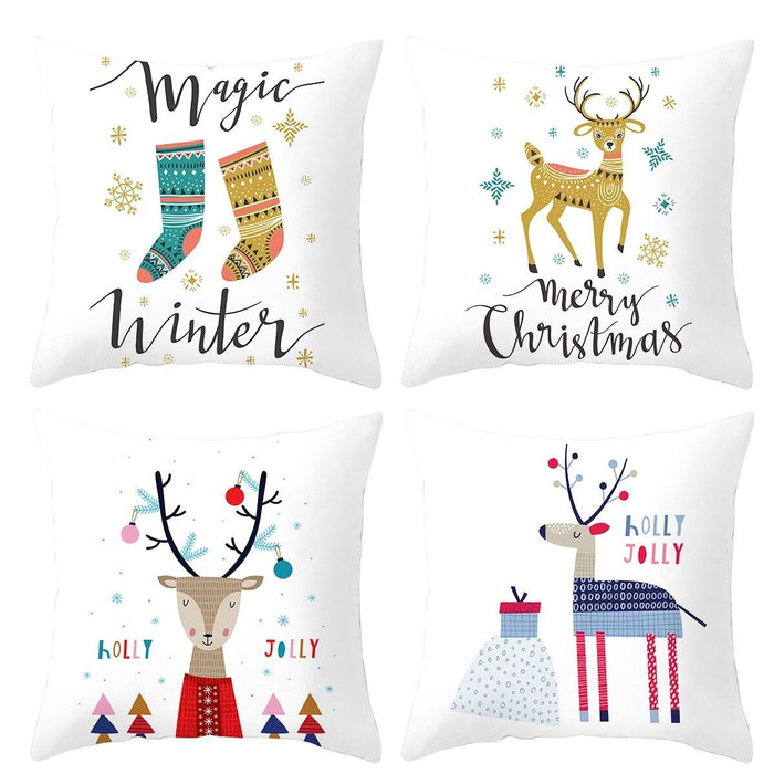 Christmas Decor Throw Pillow Covers