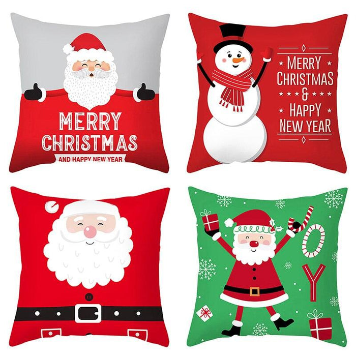Christmas Decor Throw Pillow Covers