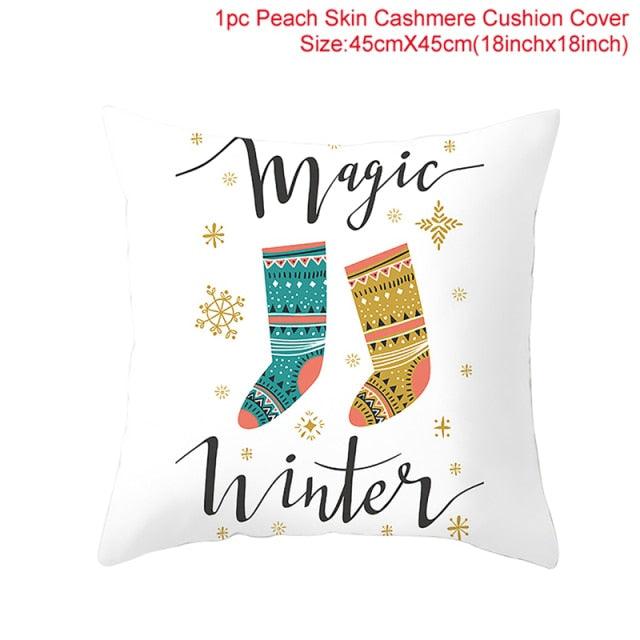 Christmas Decor Throw Pillow Covers