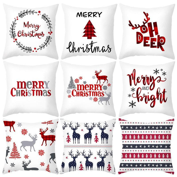 Christmas Decor Throw Pillow Covers