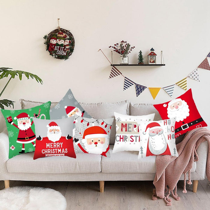 Christmas Decor Throw Pillow Covers