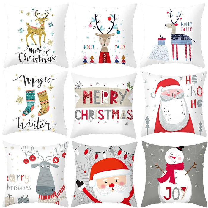 Christmas Decor Throw Pillow Covers