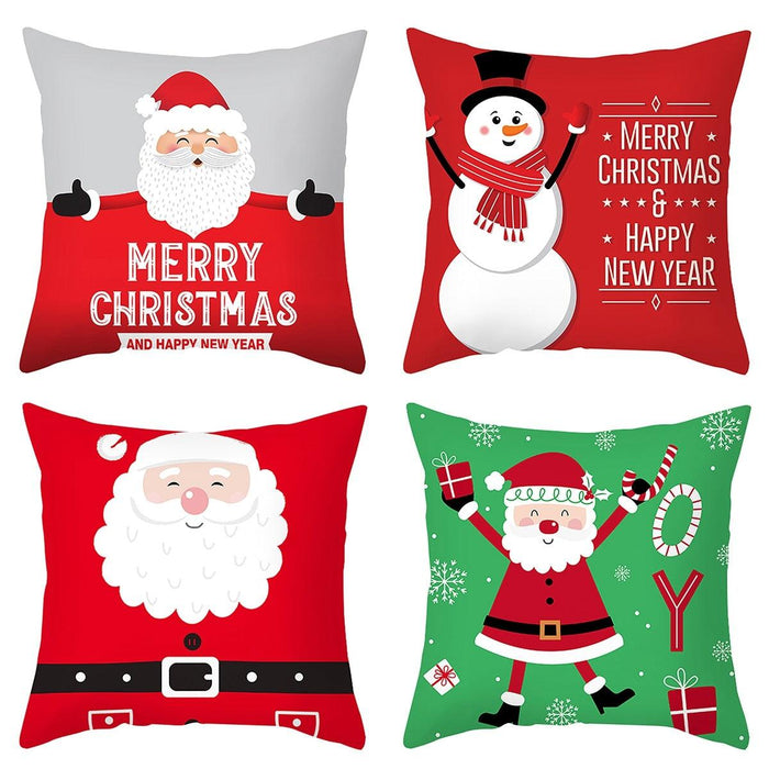 Christmas Decor Throw Pillow Covers
