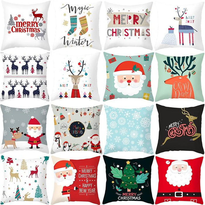 Christmas Decor Throw Pillow Covers