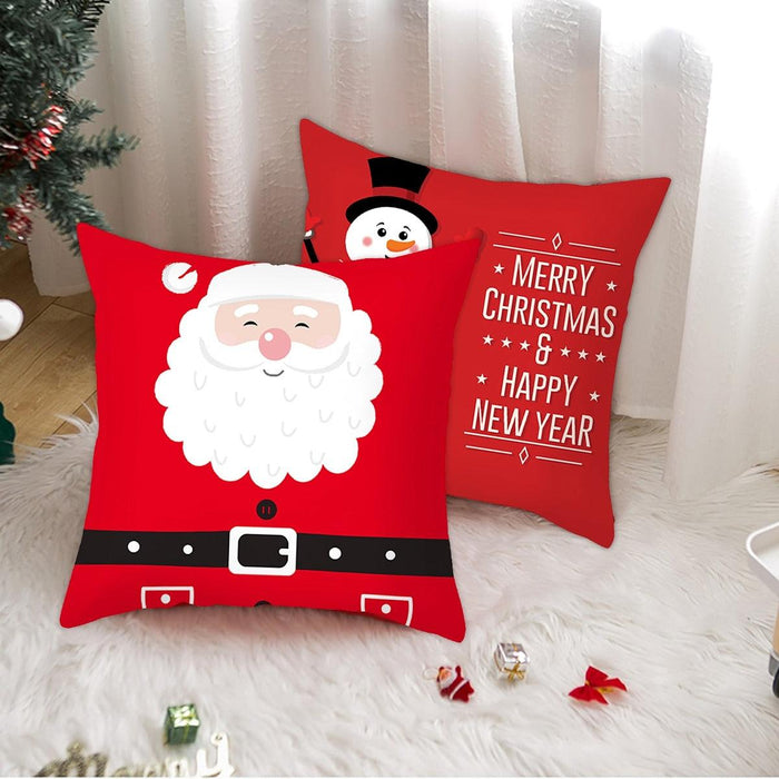 Christmas Decor Throw Pillow Covers