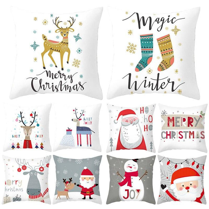 Christmas Decor Throw Pillow Covers