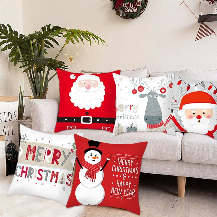 Christmas Decor Throw Pillow Covers