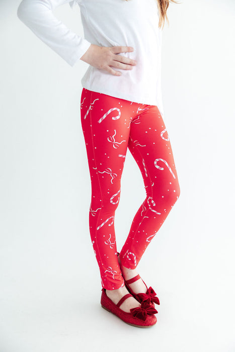 Girl's Peppermint Dreams Leggings