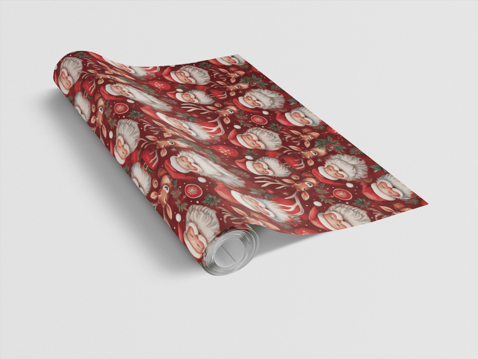 Holiday Hoopla with Santa Wrapping Paper