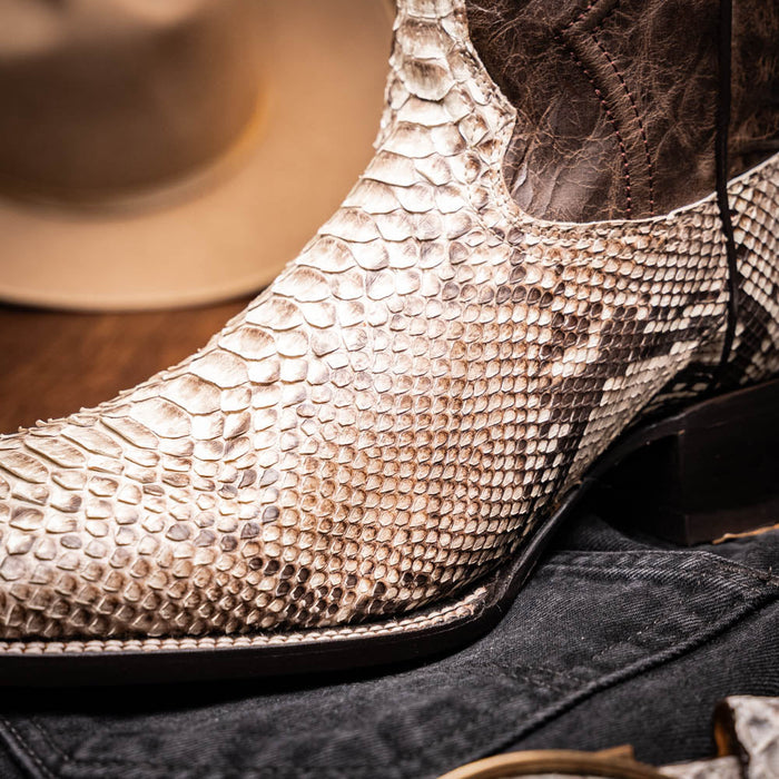 MISSOURI – Genuine Python Skin Cowboy Boot
