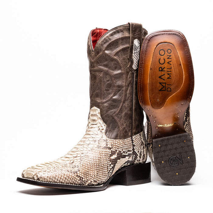 MISSOURI – Genuine Python Skin Cowboy Boot