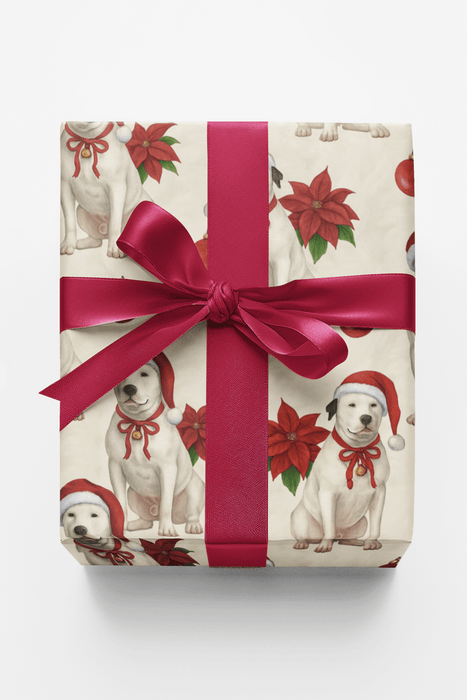 White Christmas Guardian Wrapping Paper