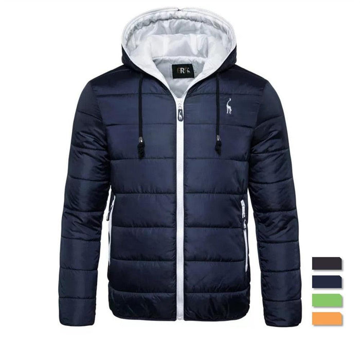 STEVVEX Fashion Men's Waterproof Winter Jacket