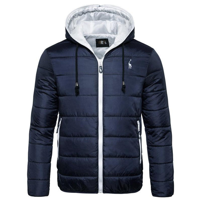 STEVVEX Fashion Men's Waterproof Winter Jacket