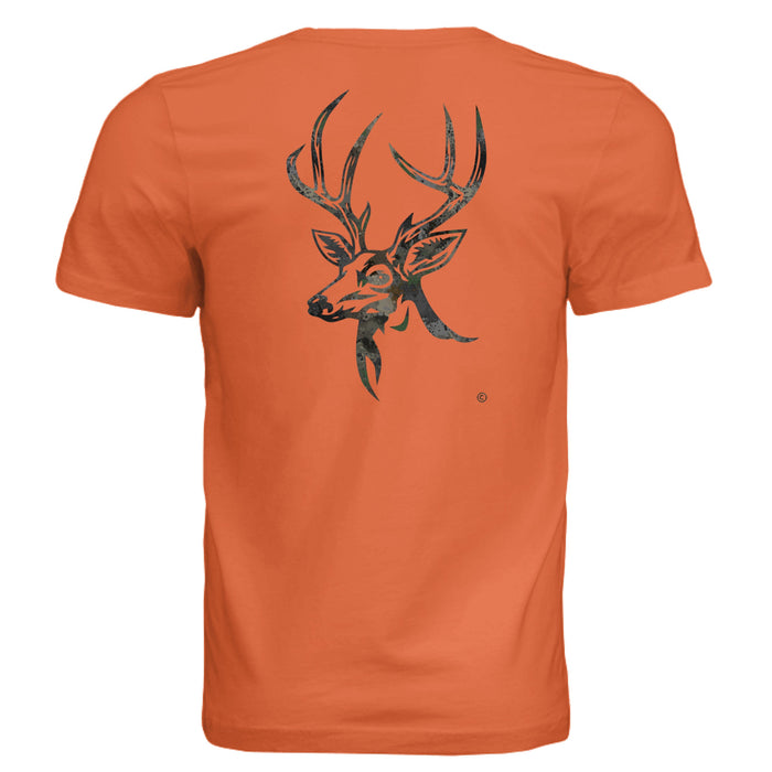 Timber Splash Burst Camo Buck T-Shirt